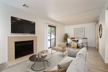 Comfortable and cozy living room